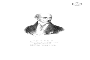 Ein Schwarz-Weiß-Zeichnung eines Mannes im Anzug mit ernster Miene, mit dem Text "Johann Reichs-Verweser" unten.